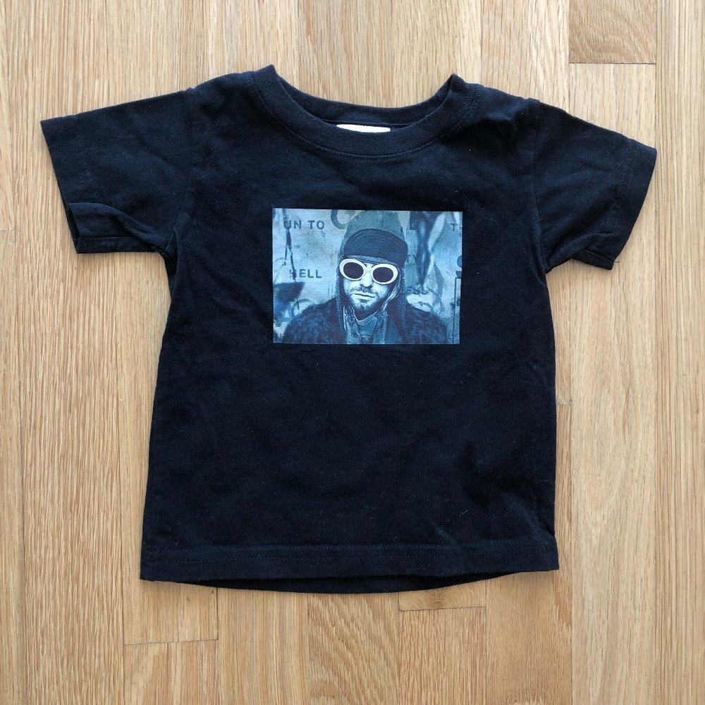 Nirvana Kurt Cobain Baby Band T-Shirt